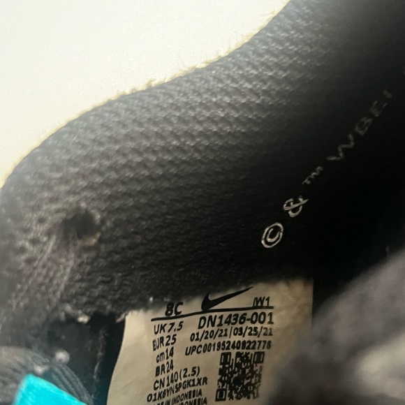 Nike Airforce 1 boys toddler runners, size 8 - Picture 3 of 5